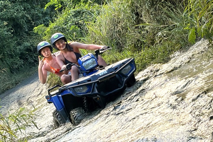 Lots of mud on ATV tour