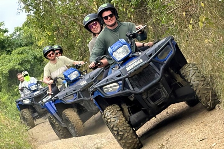 Large group ATV tour
